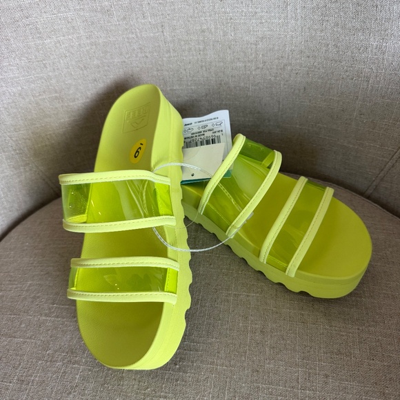 Brand NEW w tags! Womens Reef Vista Hi Energy Platform Sandal, S-9, green. - Picture 6 of 6
